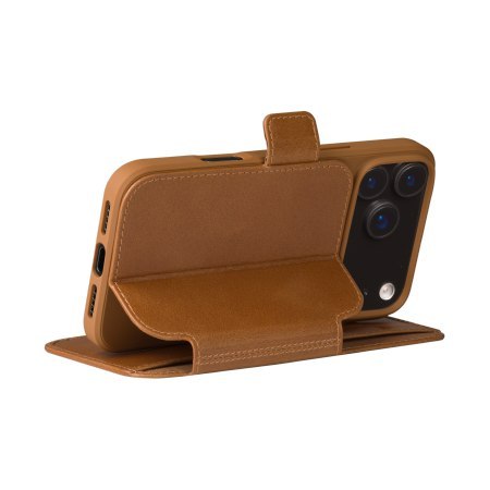 Dbramante 1928 Copenhagen - skórzane etui do iPhone 17 Pro Max (tan)