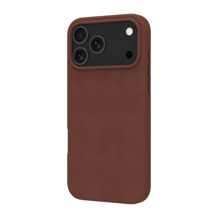 Dbramante 1928 Lynge MS - skórzane etui do iPhone 17 Pro Max kompatybilne z MagSafe (dark tan)