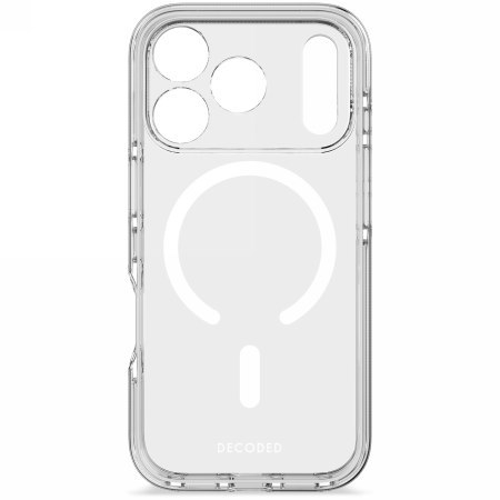 Decoded DropTec Transparent Backcover - obudowa ochronna do iPhone 17 Pro kompatybilna z MagSafe (transparant)