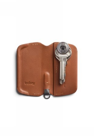 Bellroy Key Cover 3rd ed. - skórzane etui na klucze (caramel)