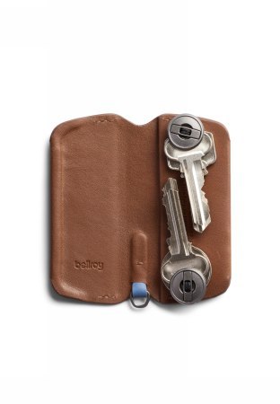 Bellroy Key Cover Plus 3rd ed. - skórzane etui na klucze (hazelnut) [eol]