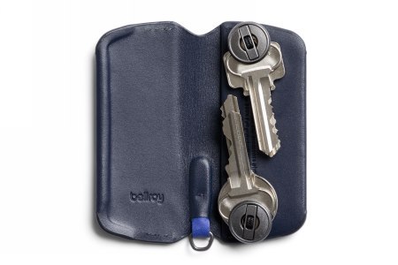 Bellroy Key Cover Plus 3rd ed. - skórzane etui na klucze (navy)