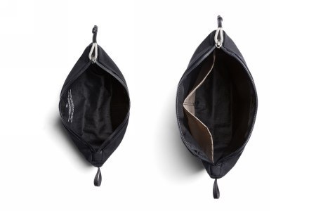 Bellroy Lite Pouch Duo - zestaw dwóch organizerów podróżnych (18 cm x 27 cm x 1,5 cm oraz 8 cm x 23 cm x 6 cm) (black)