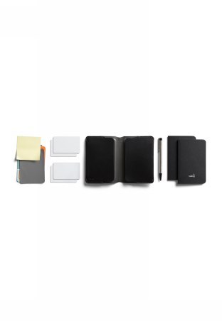 Bellroy Notebook Cover - okładka na notes z notesem w zestawie (black)