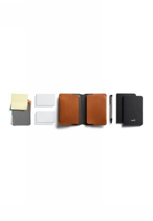 Bellroy Notebook Cover - okładka na notes z notesem w zestawie (caramel)