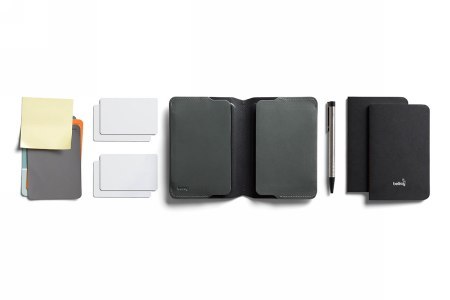 Bellroy Notebook Cover - okładka na notes z notesem w zestawie (everglade)
