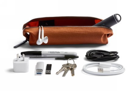 Bellroy Pencil Case - piórnik 23 cm x 7 cm x 4 cm (bronze)