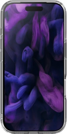 Laut Crystal Fluro - etui do iPhone 17 Pro Max kompatybilne z MagSafe (clear gray)