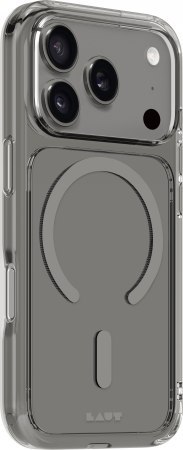 Laut Crystal Fluro - etui do iPhone 17 Pro kompatybilne z MagSafe (clear gray)