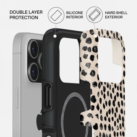 Burga Tough Magsafe - etui ochronne do iPhone 17 Pro kompatybilne z MagSafe (almond latte)