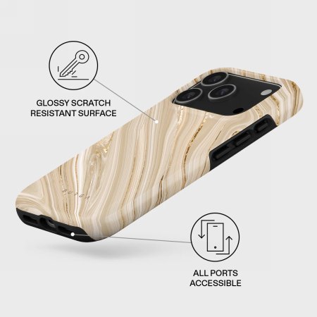 Burga Tough Magsafe - etui ochronne do iPhone 17 Pro kompatybilne z MagSafe (full glam)