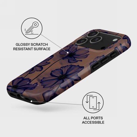 Burga Tough Magsafe - etui ochronne do iPhone 17 Pro kompatybilne z MagSafe (velvet night)
