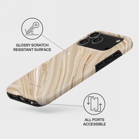 Burga Tough Magsafe - etui ochronne do iPhone 17 Pro Max kompatybilne z MagSafe (full glam)