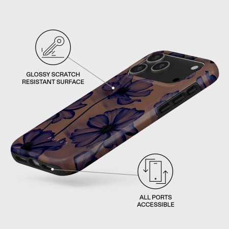 Burga Tough Magsafe - etui ochronne do iPhone 17 Pro Max kompatybilne z MagSafe (velvet night)
