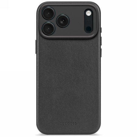 Decoded Leather Backcover - skórzana obudowa ochronna do iPhone 17 Pro Max kompatybilna z MagSafe (black)