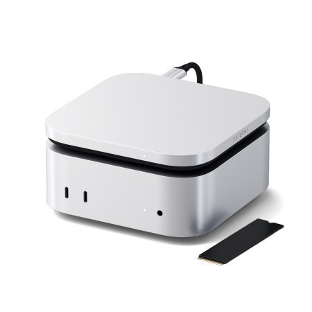 Satechi USB4 Slim NVMe SSD Enclosure - adapter dysku NVMe M.2 SSD (silver)
