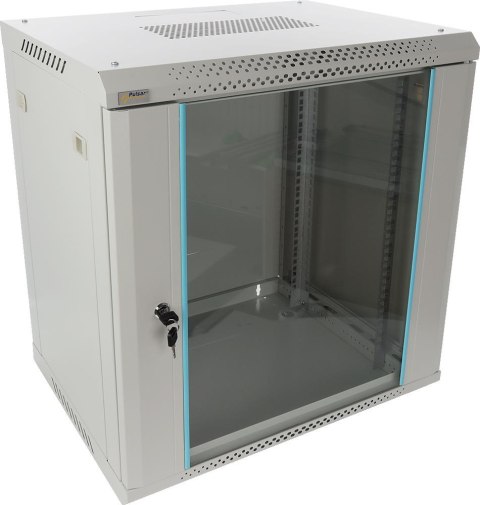 Szafa Rack 12U wisząca do złożenia 600x600 Pulsar RWA1266-G szara