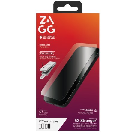 ZAGG Invisibleshield Glass Elite - szkło ochronne do iPhone 17 Pro Max