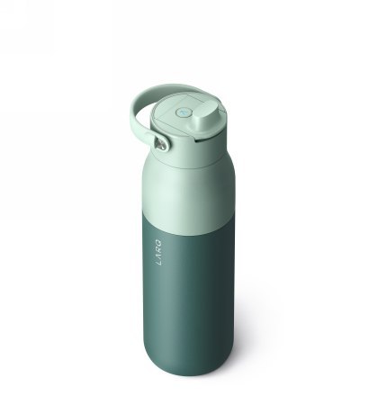 LARQ Bottle PureVis 2 - inteligentna, samoczyszcząca butelka filtrująca, światło UV-C 1L (eucalyptus green)