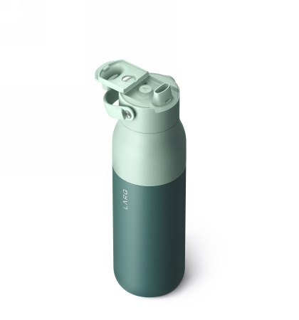 LARQ Bottle PureVis 2 - inteligentna, samoczyszcząca butelka filtrująca, światło UV-C 1L (eucalyptus green)