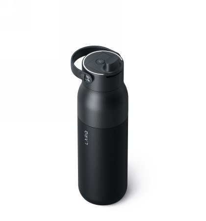 LARQ Bottle PureVis 2 - inteligentna, samoczyszcząca butelka filtrująca, światło UV-C 1L (obsidian black)