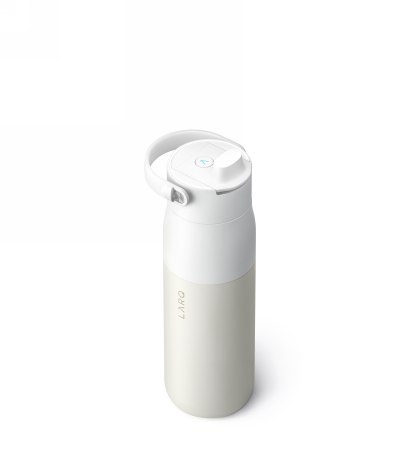 LARQ Bottle PureVis 2 - inteligentna, samoczyszcząca butelka filtrująca, światło UV-C 680ml (granite white)