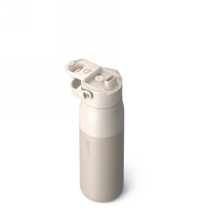 LARQ Bottle PureVis 2 - inteligentna, samoczyszcząca butelka filtrująca, światło UV-C 680ml (mojave dune)