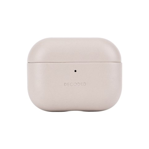 Decoded Leather Case - skórzane etui ochronne do AirPods Pro 3 (clay)