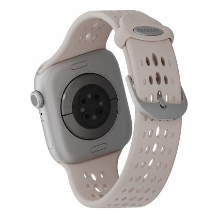 Decoded Silicone Ares O Band - silikonowy pasek do Apple Watch 40/42 mm (clay)