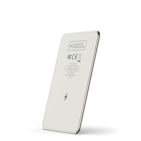 Satechi FindAll Wallet Card - karta lokalizująca portfel kompatybilna z Apple Find My (sand)