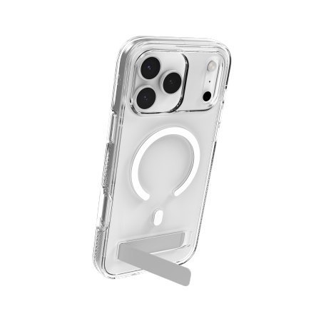 ZAGG Crystal Palace Snap KS - etui z podstawką do iPhone 17 Pro Max kompatybilne z MagSafe (clear)
