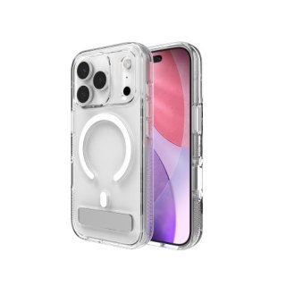 ZAGG Crystal Palace Snap KS - etui z podstawką do iPhone 17 Pro kompatybilne z MagSafe (clear)