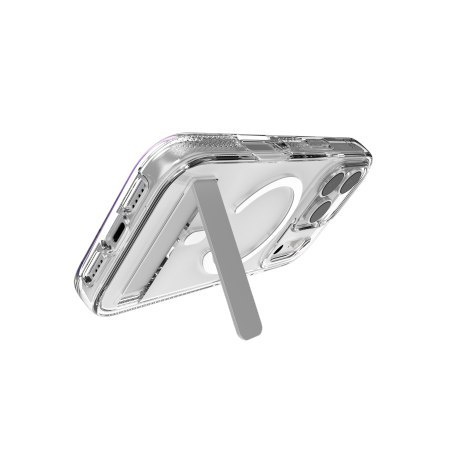 ZAGG Crystal Palace Snap KS - etui z podstawką do iPhone 17 Pro kompatybilne z MagSafe (clear)