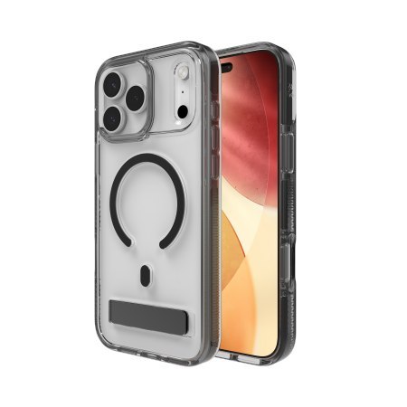 ZAGG Santa Cruz Snap KS - etui z podstawką do iPhone 17 Pro Max kompatybilne z MagSafe (jet black)