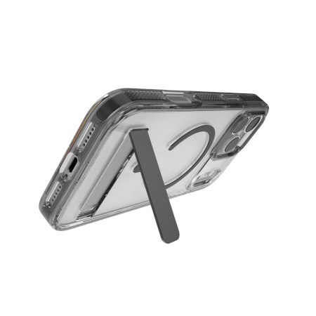 ZAGG Santa Cruz Snap KS - etui z podstawką do iPhone 17 Pro Max kompatybilne z MagSafe (jet black)