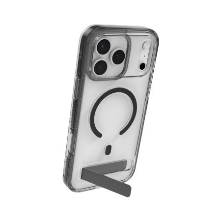 ZAGG Santa Cruz Snap KS - etui z podstawką do iPhone 17 Pro Max kompatybilne z MagSafe (jet black)