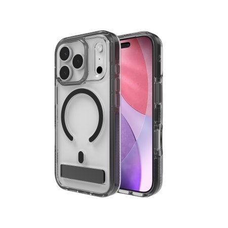 ZAGG Santa Cruz Snap KS - etui z podstawką do iPhone 17 Pro kompatybilne z MagSafe (jet black)