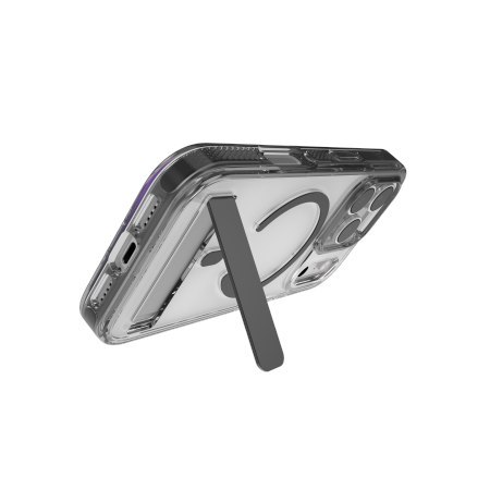 ZAGG Santa Cruz Snap KS - etui z podstawką do iPhone 17 Pro kompatybilne z MagSafe (jet black)