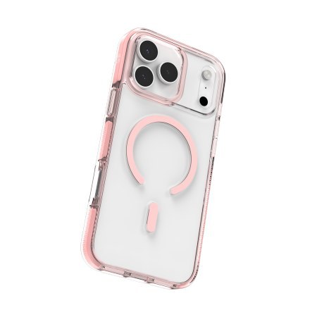 ZAGG Santa Cruz Snap - etui do iPhone 17 Pro Max kompatybilne z MagSafe (pink sorbet)