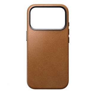 NOMAD Traditional Leather Case - skórzane etui do iPhone 17 Pro kompatybilne z MagSafe (english tan-c) [go]