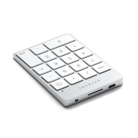 Satechi Slim Wireless Keypad - aluminiowa klawiatura numeryczna Bluetooth (silver)