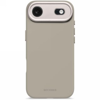 Decoded AntiMicrobial Silicone Backcover - silikonowa obudowa ochronna do iPhone 17 Air kompatybilna z MagSafe (soft taupe)