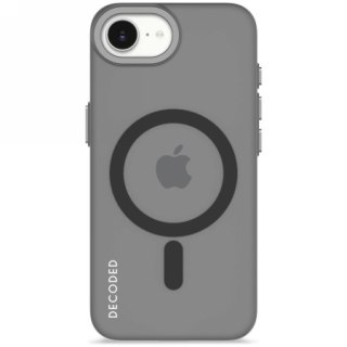 Decoded Silicone Backcover - silikonowa obudowa ochronna do iPhone 16e / 17e kompatybilna z MagSafe (frosted black)