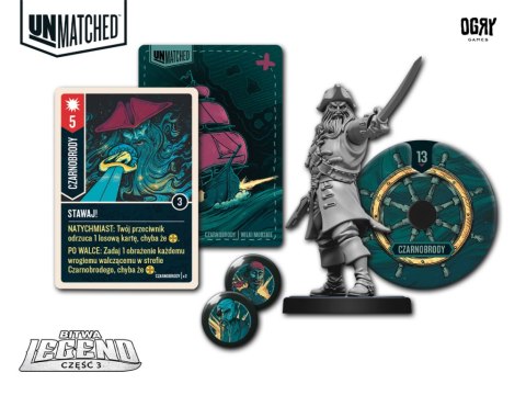 GRA UNMATCHED: BITWA LEGEND 3 podstawa - OGRY GAMES