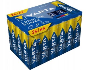 BATERIE ALKALICZNE VARTA R6 (AA) LONGLIFE POWER 24szt NEW
