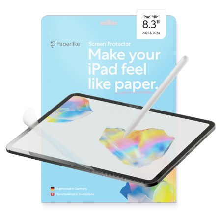 Paperlike 3.0 - folia ochronna imitująca papier do iPad Mini (2021 - 2024) (2szt.)