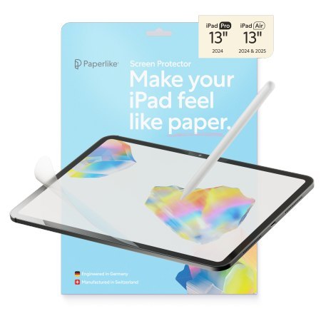 Paperlike 3.0 - folia ochronna imitująca papier do iPad Pro 13" (2024 M4 - 2025 M5) oraz iPad Air 13" (2024 M2 - 2026 M4) (2szt.
