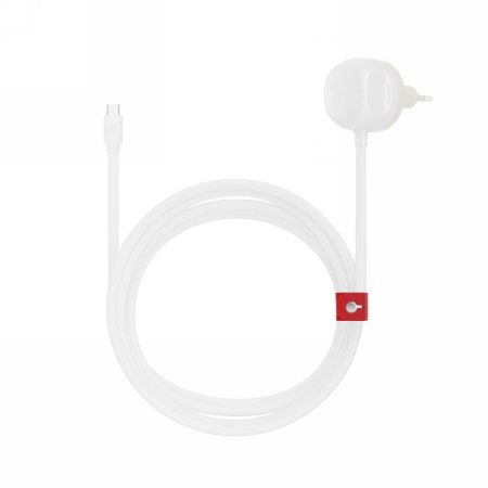 Twelve South PowerCord EU - ładowarka sieciowa 30W z kablem USB-C 3m (white/dune)