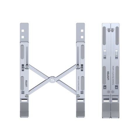 Unitek Podstawka pod laptopa, składana, aluminium