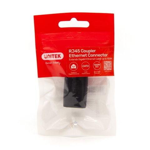 Unitek Łącznik RJ45 (F) - RJ45 (F) Cat.6 1 Gbps